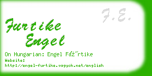 furtike engel business card